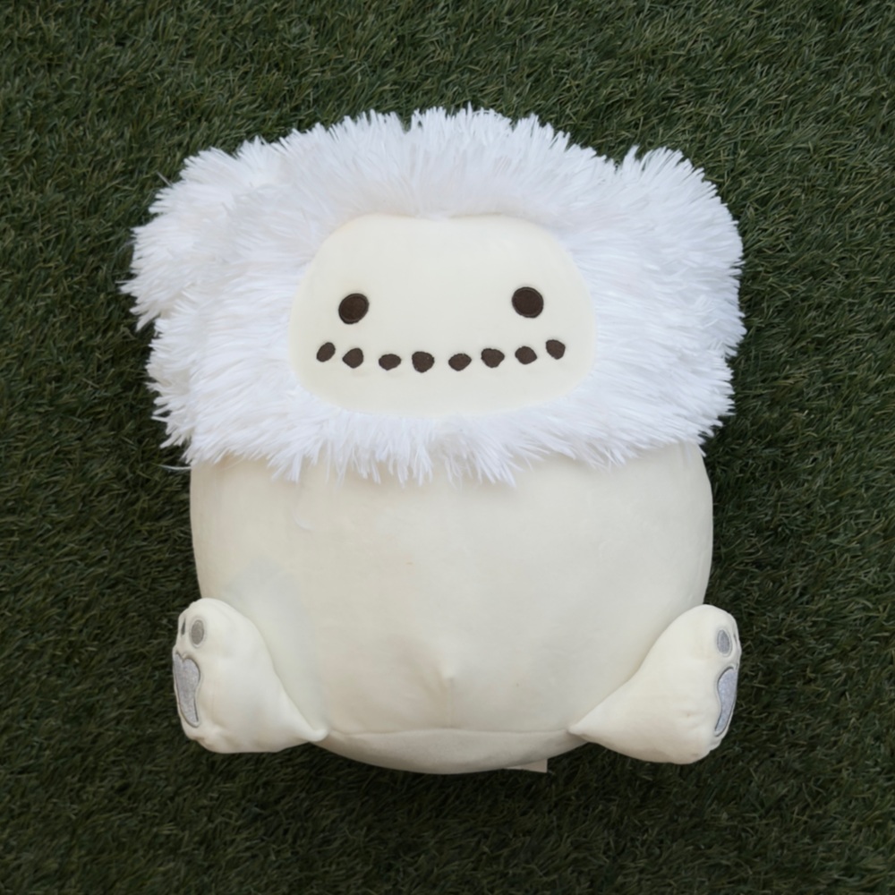 Squishmallow Benny Snowman Bigfoot 16 Inch Select Series White Plush KellyToy
